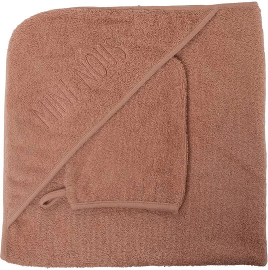 Trois Kilos Sept Baby Hooded Towel 70x70cm