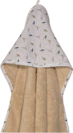 Baby Oliver Βρεφική Κάπα-Μπουρνούζι με Κουκούλα 75x75εκ.