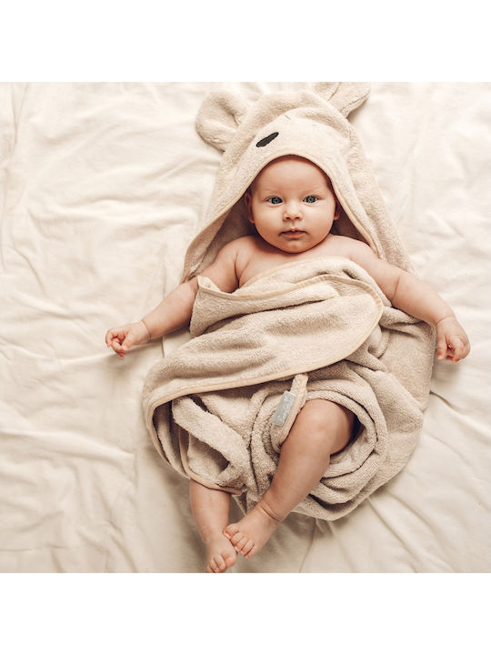 Kapuzen Teddy Beige