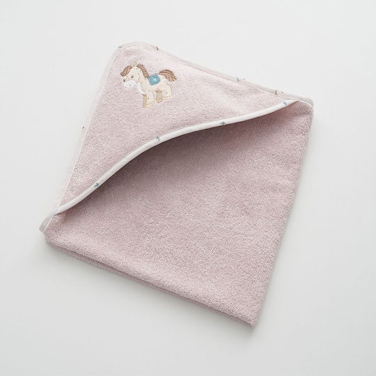 Vesta Home Baby-Badetuch mit Kapuzen 75x75cm
