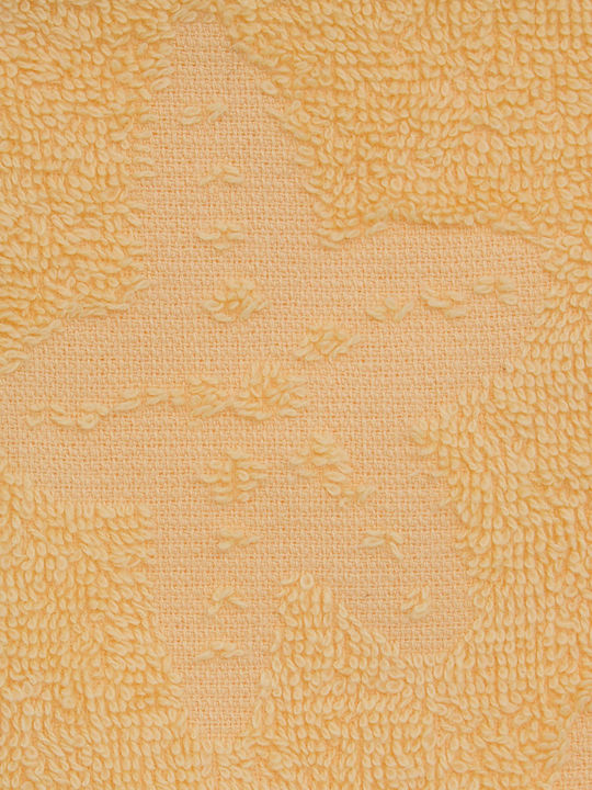 Baby Poncho Bathrobe Hooded Sea Yellow 55x70cm