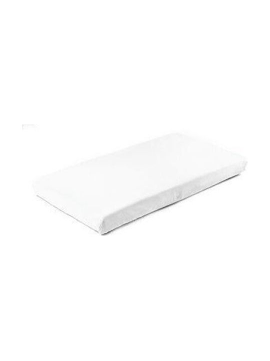 Sensillo Lenjerie De Patut Bebe Cu Cauciuc Alb 70x140cm
