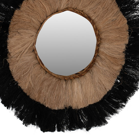 HomeMarkt HM7737 Καθρέπτης Μπεζ Διαμέτρου 70cm HomeMarkt HM7737 Καθρέπτης Μπεζ Διαμέτρου 70cm