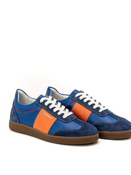 Ανδρικά Sneakers Blue / Orange