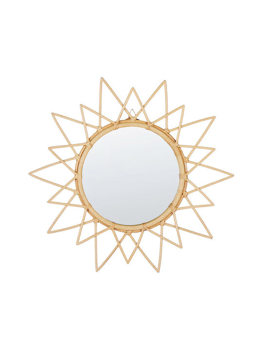 Wall Mirror 61 Cm Natural Aroek