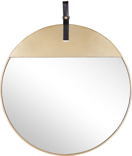 60 cm Gold Wandspiegel Gurs 60 cm Gold Wandspiegel Gurs