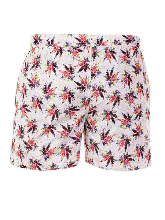 Herren-Bademode Kurze Hosen Leaves