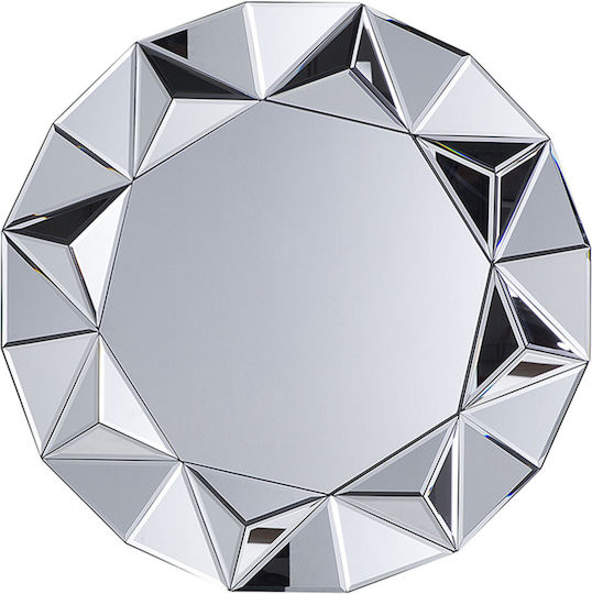 70 cm Silber Wandspiegel Habay 70 cm Silber Wandspiegel Habay