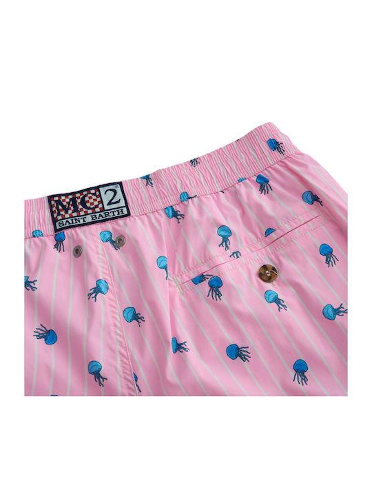 Lighting Micro Men's Swimwear Shorts Pink