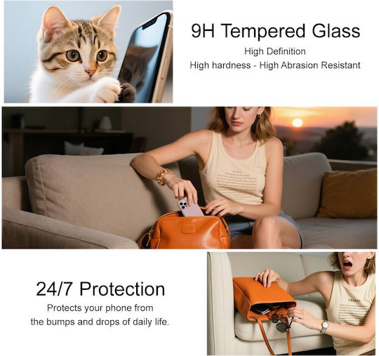 Xiaomi 17T Pro 5G Imak Pro+ Series Full Tempered Glass Screen Protector Transparent