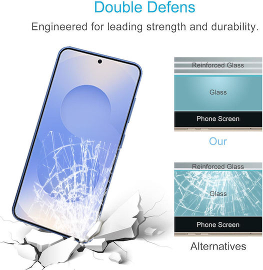Samsung Galaxy S25 Fe 5g Tempered Glass Screen Protector 0.26mm 9h