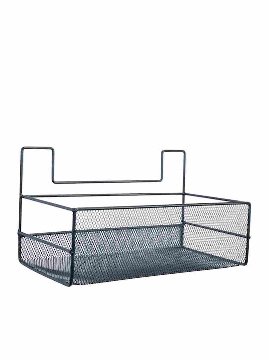 Uncle George Pendant Metal Shelf 26x14x14cm Black
