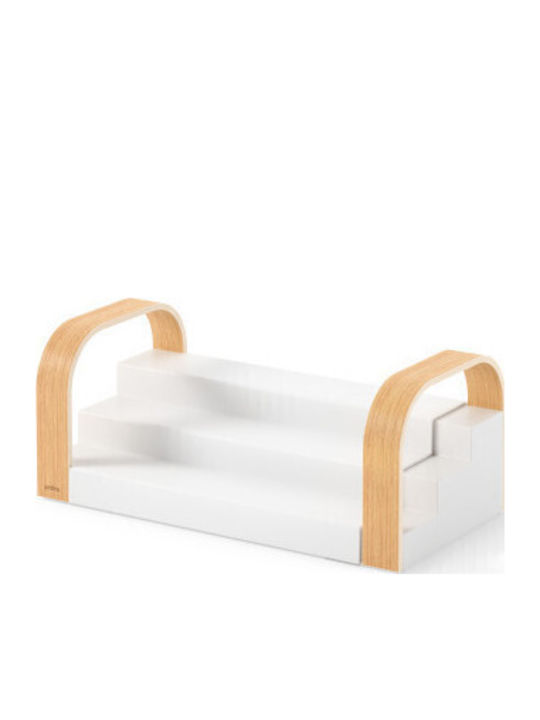 Umbra Tabletop Bellwood Plastic Stand 31x16x12cm White