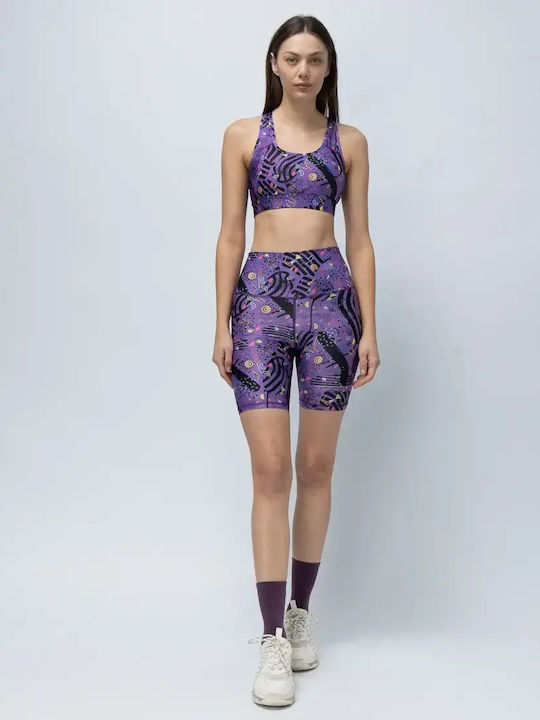 Γυναικείο Αθλητικό Μπουστάκι Purple