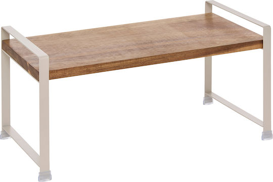 5Five Tabletop Metal Rack 40x20x40cm White 5Five Tabletop Metal Rack 40x20x40cm White