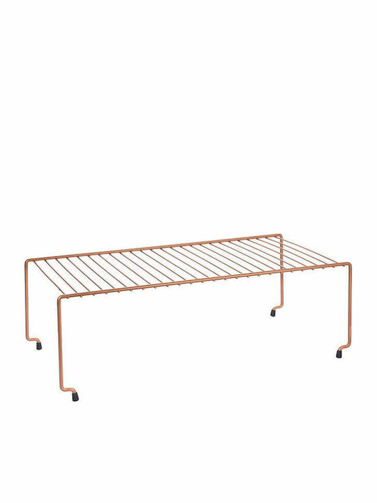 Metaltex Настолна Металик Стойка Brooklyn 41x23x15см Розово Злато