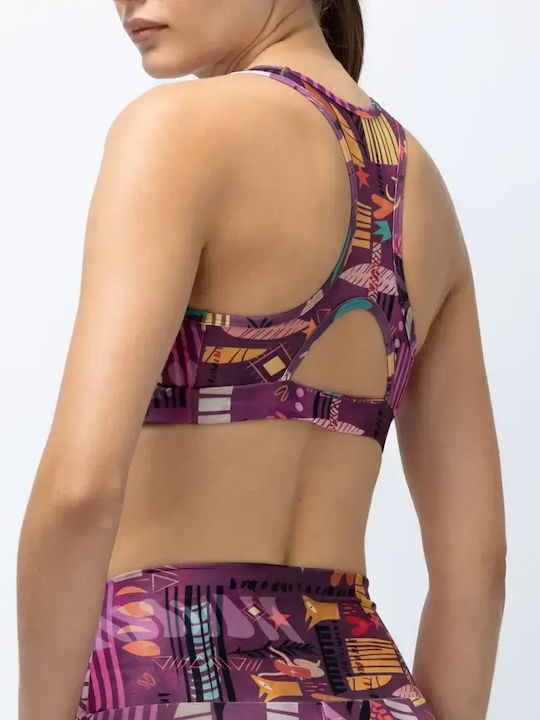 Women’s Athletic Sports Bra Pastel Purple
