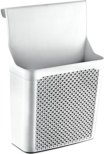 Orion Plastic Pendant Shelf 24x12x35cm White