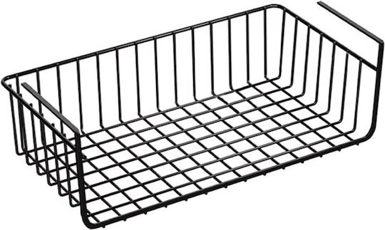 Висящо Металик Рафт 40x27x14см Черен