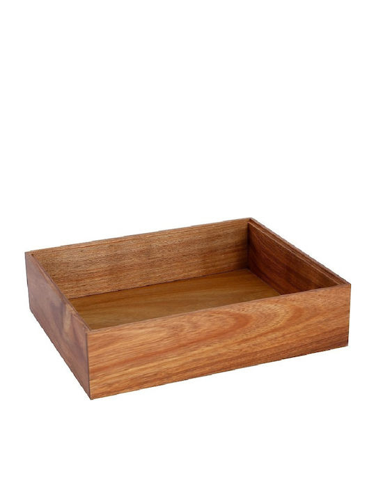 Espiel Επιτραπέζια Βάση Ξύλινη 32.5x26.5x8.5εκ.