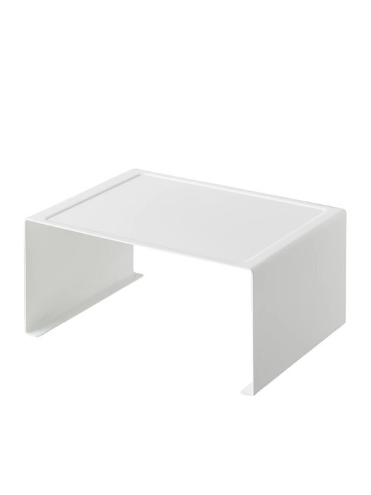 Yamazaki Inox Cupboard Shelf 30.5x22x14cm White