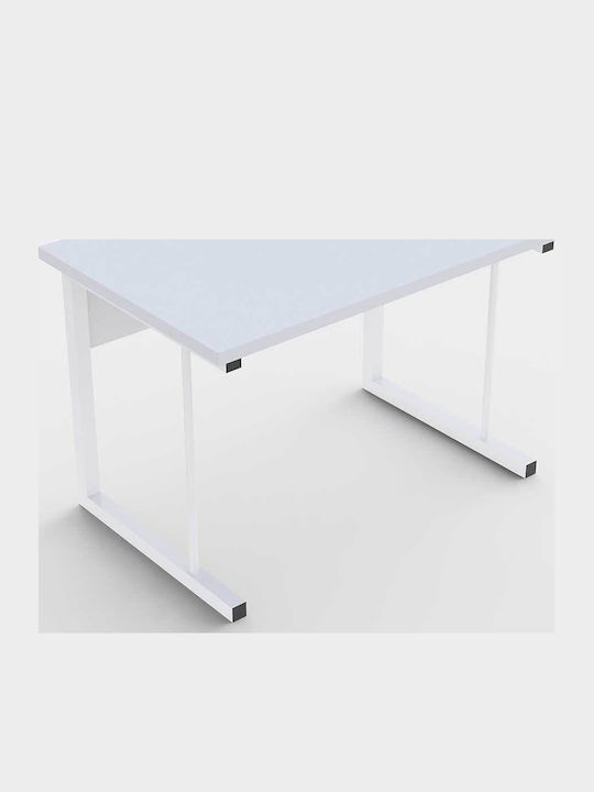Bakaji Metal Microwave Oven Stand 54x35x35cm White