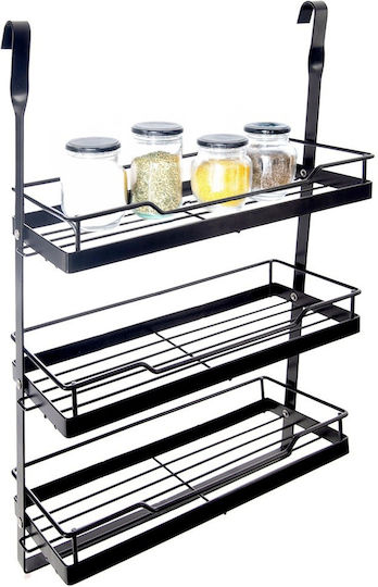 Orion Pendant Shelf Metal 32x11x46cm Black