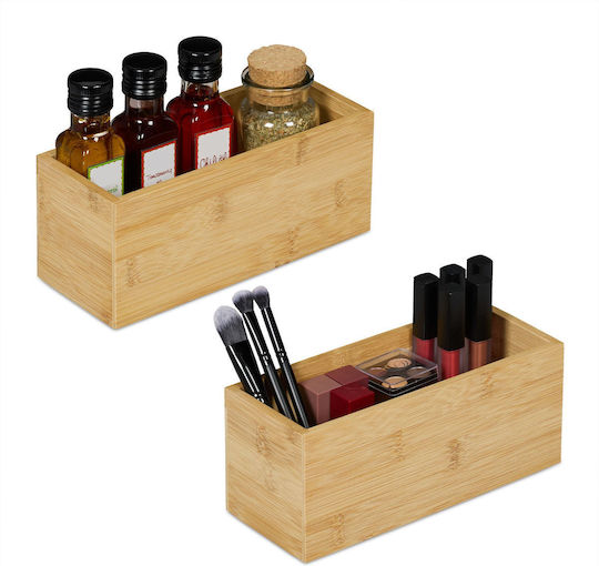 Relaxdays Tischspiel Holz Braune Küchenorganisationsständer Relaxdays Tischspiel Holz Braune Küchenorganisationsständer