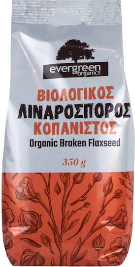 Evergreen Organics Органичен Ленено Семе Суров 350гр