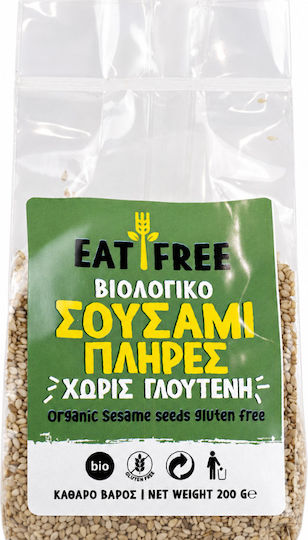 Eat Free Σουσάμι Λευκό με Κέλυφος 200gr