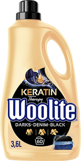 Woolite Flüssig Waschmittel für Schwarz Kleidung 3.6lt (60 Messbecher)