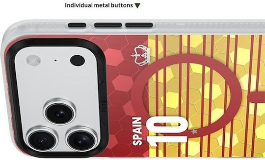 Benks D3 Football Theme Magsafe Hard Silicone Case Shield St George Apple iPhone 17 Pro Max