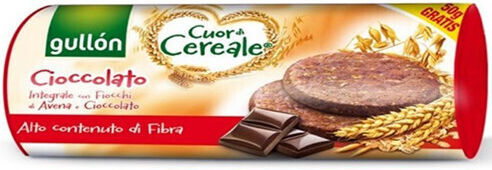 Gullon Biscuiți Ovăz Cuor Di Cereale Cu chipsuri Ciocolată 1buc 280gr