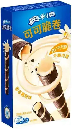 Oreo Biscuits Crispy Roll With Filling Vanilla 1pcs 50gr