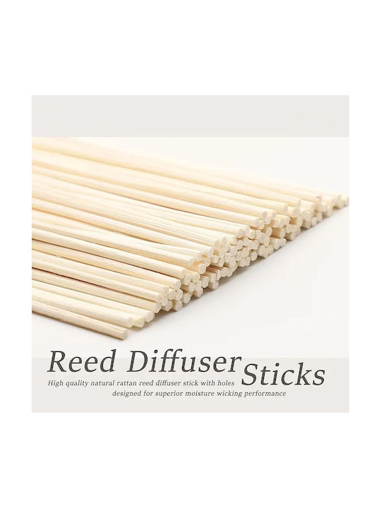 Fibre Diffuser Stick Natural 3.5mmx20cm Home Fragrance Set 8 Pieces