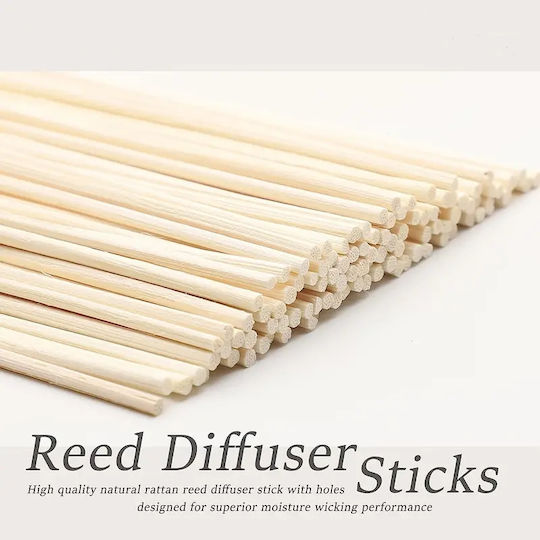 Στίκ Αρωματικό Χώρου Fibre Diffuser Stick Φυσικό 3.5mmx20cm Σετ 8τεμ