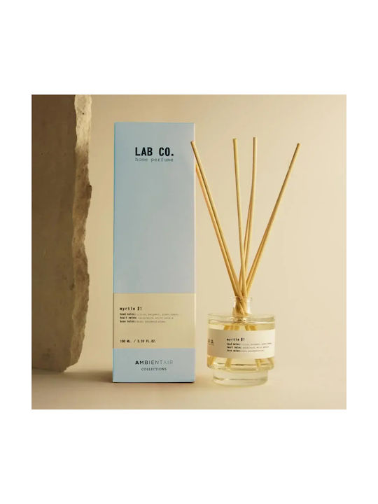 Αρωματικό Χώρου Στικς 200ml Myrtle #1 Diffuser Lab Co