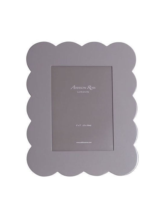 Addison Ross Scalloped Κορνίζα Πλαστική με Γκρι Πλαίσιο