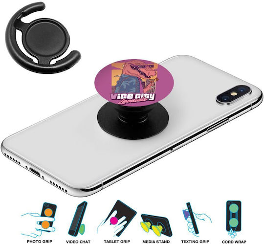 Vice City Leonida Phone Holders Stand Black Base Support For Mobile In Hand