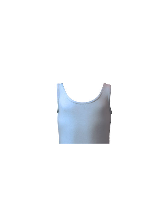 Kapola Κορμάκι Ρυθμικής Μπαλέτου G6000-11t Light Blue Μπλε