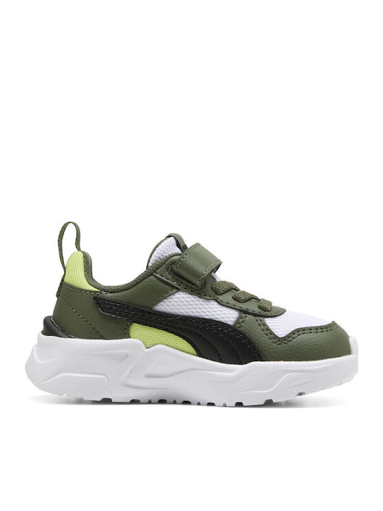 Trinity 2 Lt Kids Sneakers with Hoop & Loop Closure Multicolour