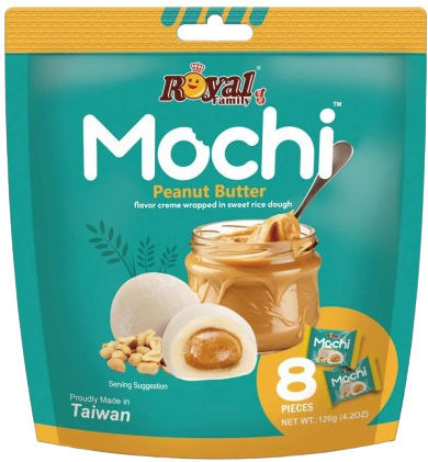 Royal Family Mochi Peanut Butter 120gr