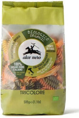 Alce Nero Βίδες Fusilli Λαχανικών Βιολογικές 500gr
