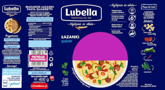 Lubella Χυλοπίτες 400gr