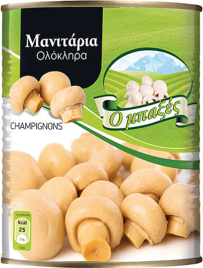 O Mpaxes Pilze Ganze Pilze Konserve 1Stück