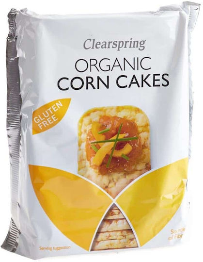 Clearspring Biscuiți de porumb ecologici Fără gluten 130gr
