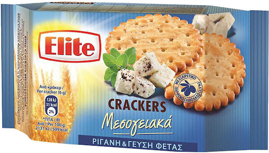 Allatini Kekse Elite Crackers Mediterran Oregano & Feta mit Oregano 105gr
