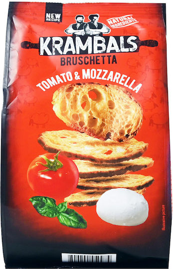 Krambals Crackers Bruschetta Tomato & Mozzarella 70gr