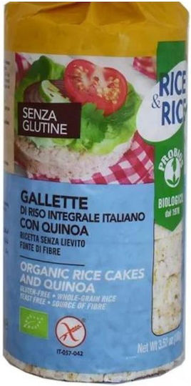 Probios Reiswaffeln Quinoa mit Geschmack Quinoa Glutenfrei 100gr