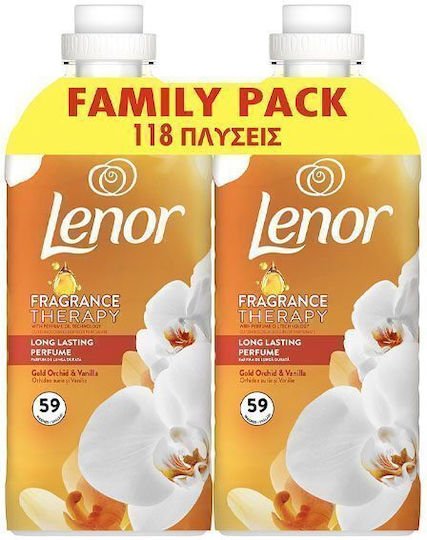 Lenor Joy Weichspüler Gold Orchid 2x59 Messlöffel